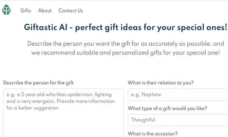 Giftastic AI 